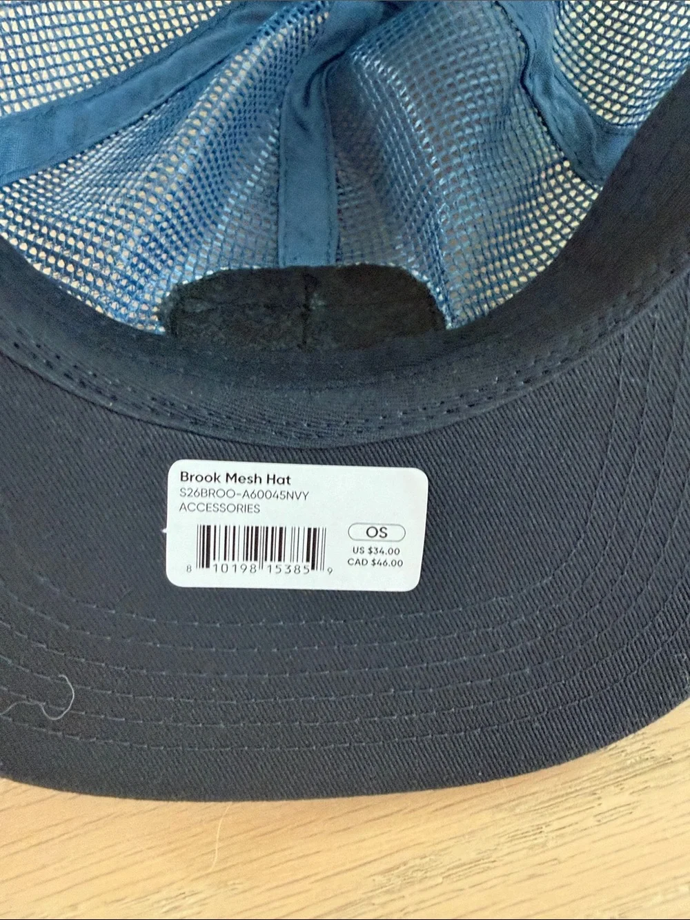 Jetty Blue Mesh Trucker Hat - Men's Casual Snapback